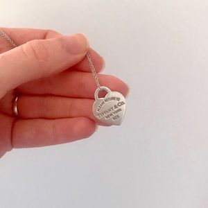 Tiffany and Co. heart necklace
